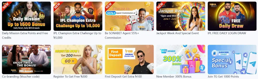 SonaBet Promotions